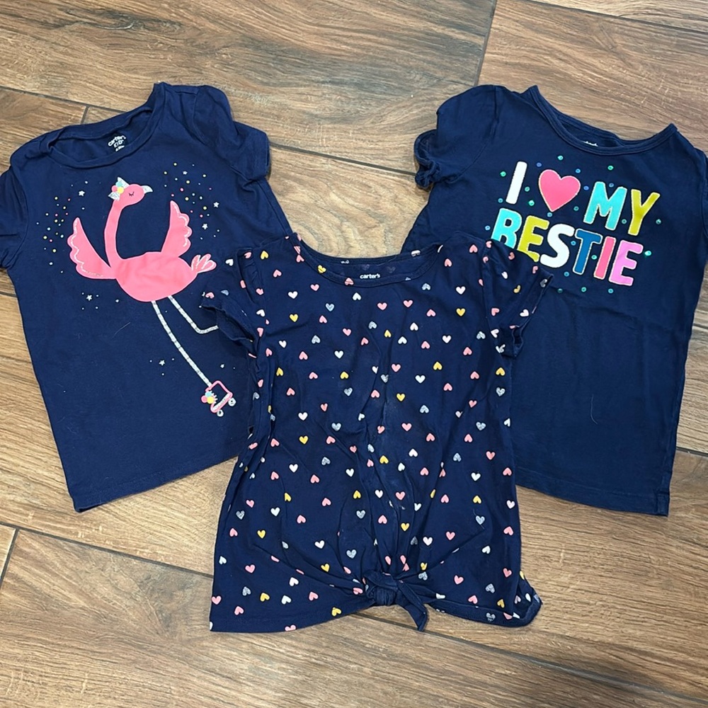Set of three carters tees